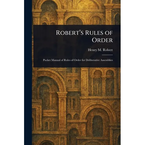 Robert's Rules of Order
