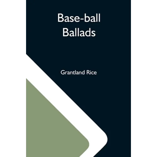 Base-Ball Ballads - Paperback