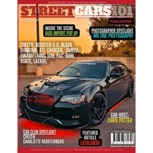 Street Cars 101 Magazine- July 2022 Issue 15 - Paperback