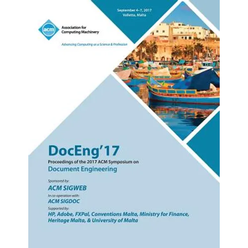 DocEng '17: ACM Symposium on Document Engineering 2017 - Paperback