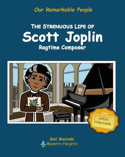 The Strenuous Life of Scott Joplin: Ragtime Composer - Paperback