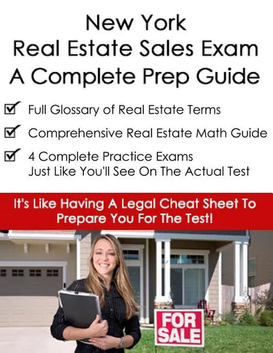 New York Real Estate Exam A Complete Prep Guide: Principles, Concepts And 400 Practice Questions - Paperback