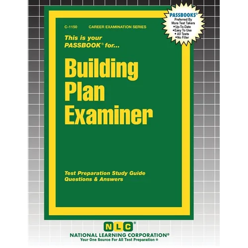 Building Plan Examiner - Paperback