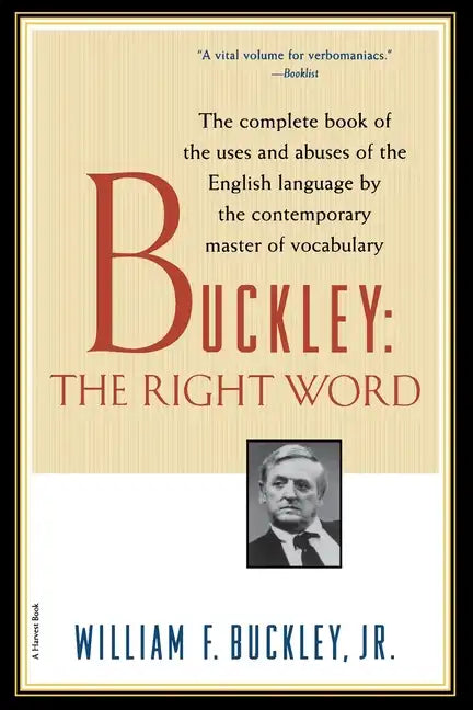 Buckley: The Right Word - Paperback
