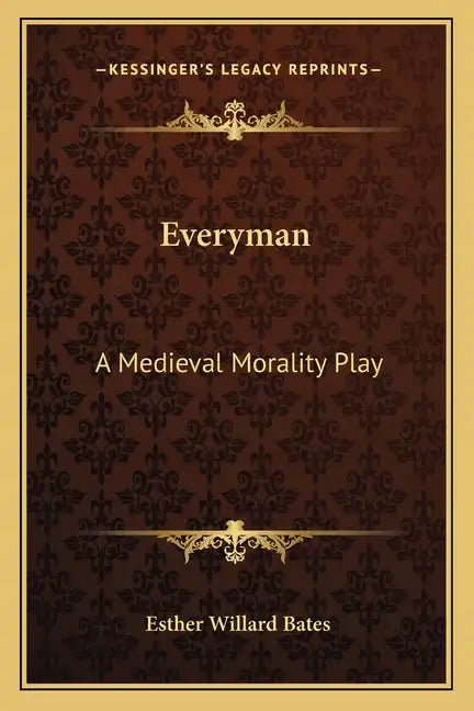 Everyman: A Medieval Morality Play - Paperback