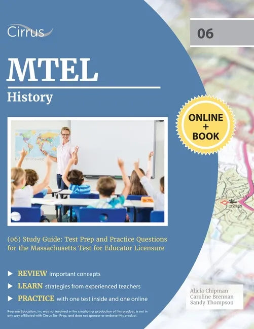 MTEL History (06) Study Guide: Test Prep and Practice Questions for the Massachusetts Test for Educator Licensure - Paperback