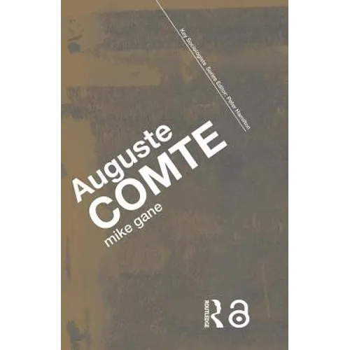 Auguste Comte - Paperback
