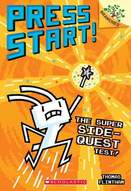 The Super Side-Quest Test!: A Branches Book (Press Start! #6): Volume 6 - Paperback