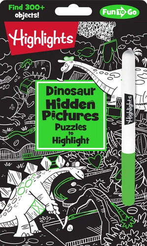 Dinosaur Hidden Pictures Puzzles to Highlight - Paperback