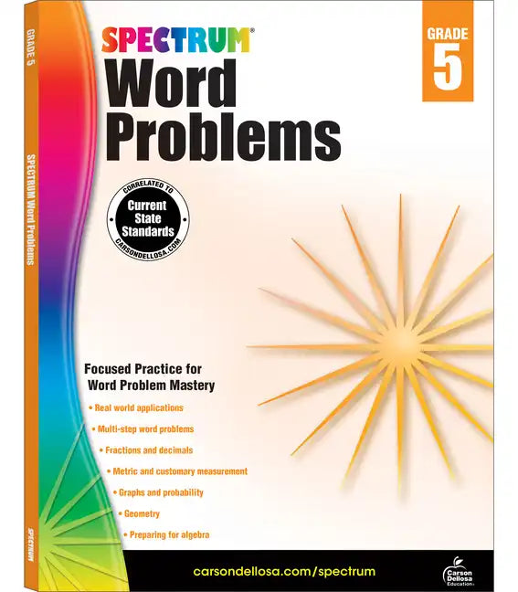 Word Problems, Grade 5: Volume 78 - Paperback