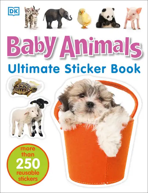 Baby Animals: More Than 250 Reusable Stickers - Paperback
