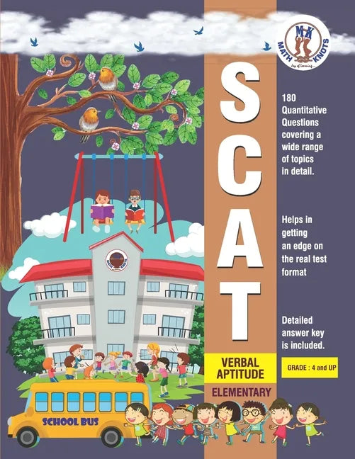 SCAT Verbal Aptitude - Grades 4 and Up - Paperback