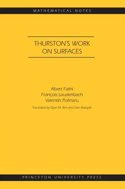 Thurston's Work on Surfaces (Mn-48) - Paperback