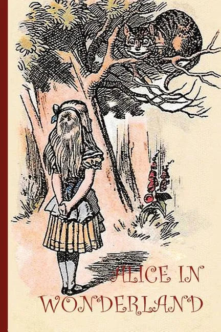 Alice in Wonderand - with 42 Original Illustrations by Sir John Tenniel (Aziloth Books) - Paperback