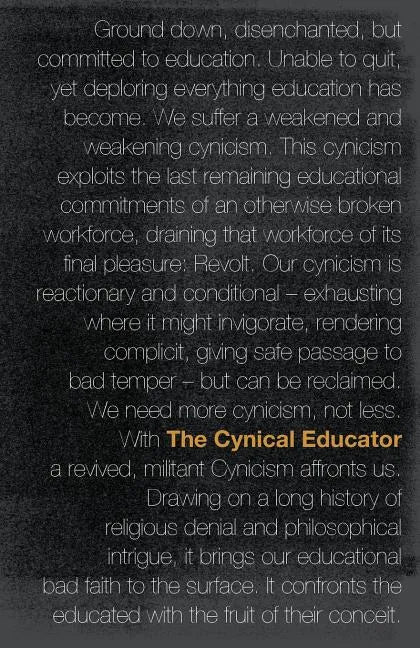 The Cynical Educator - Paperback