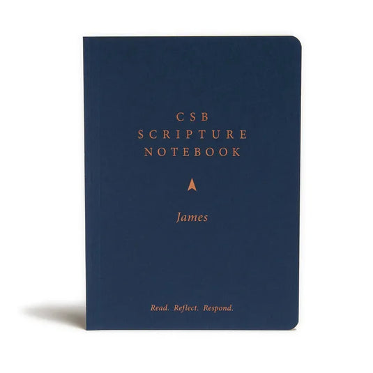 CSB Scripture Notebook, James: Read. Reflect. Respond. - Paperback