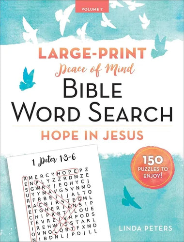 Peace of Mind Bible Word Search: Hope in Jesus - Paperback