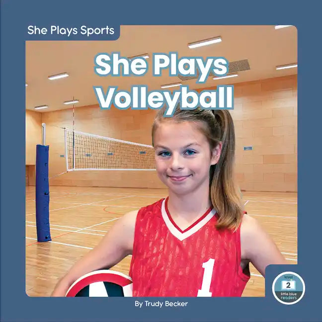 She Plays Volleyball - Paperback