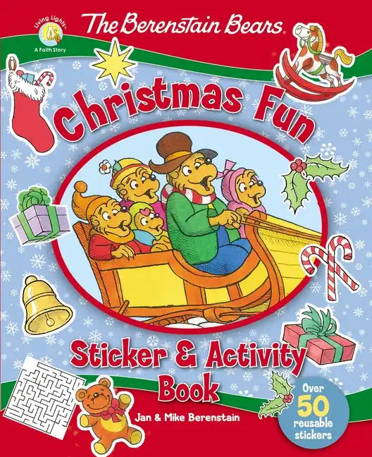 The Berenstain Bears Christmas Fun Sticker and Activity Book - Paperback
