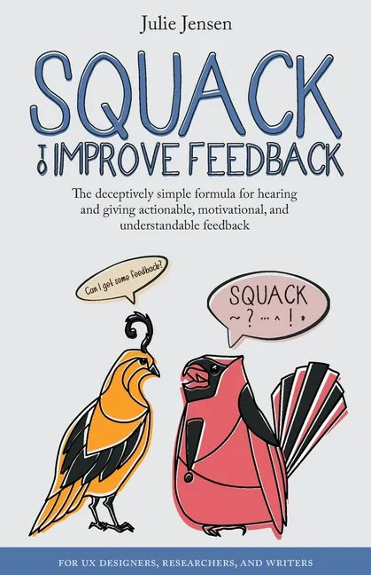SQUACK to Improve Feedback - Paperback