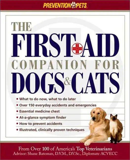 The First-Aid Companion for Dogs & Cats - Paperback