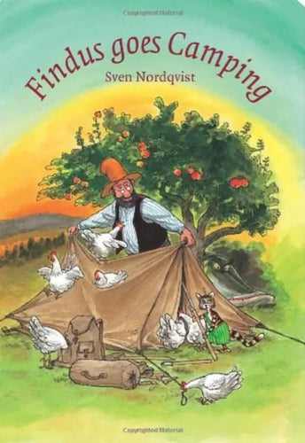 Findus Goes Camping - Hardcover