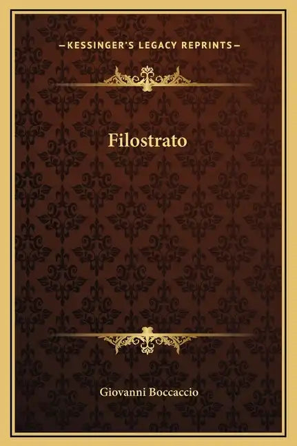 Filostrato - Hardcover