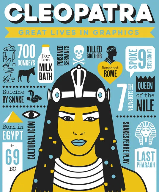Great Lives in Graphics: Cleopatra - Hardcover