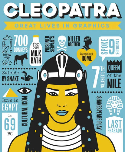 Great Lives in Graphics: Cleopatra - Hardcover