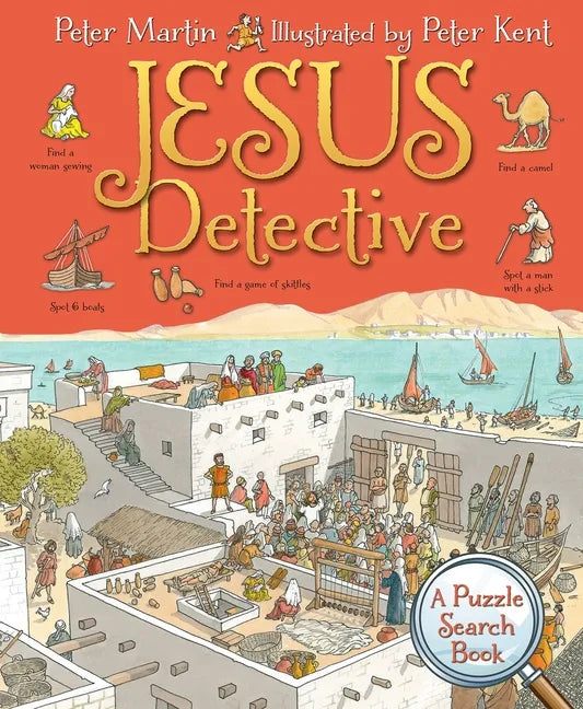 Jesus Detective: A Puzzle Search Book - Hardcover