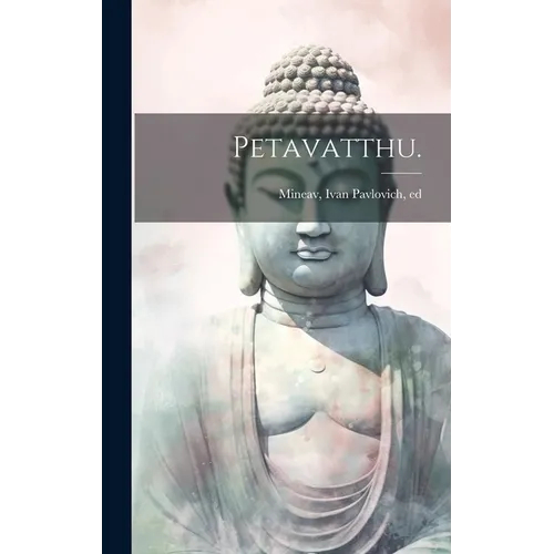 Petavatthu. - Hardcover
