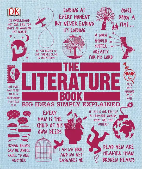 The Literature Book: Big Ideas Simply Explained - Paperback
