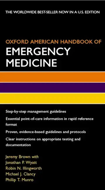 Oxford American Handbook of Emergency Medicine - Vinyl-bound