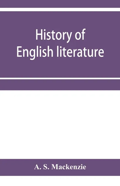 History of English literature - Paperback