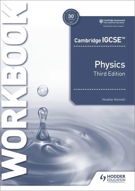 Cambridge Igcse(tm) Physics Workbook 3rd Edition: Hodder Education Group - Paperback