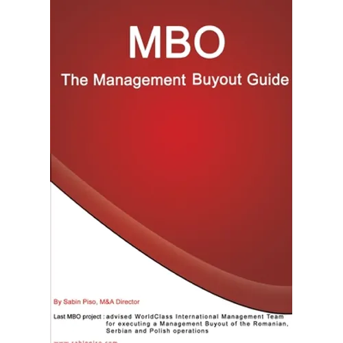 MBO - Management buyout guide - Paperback