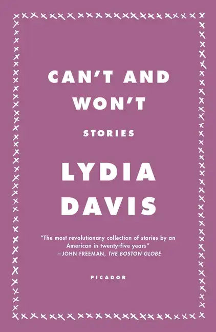 Can't and Won't: Stories - Paperback