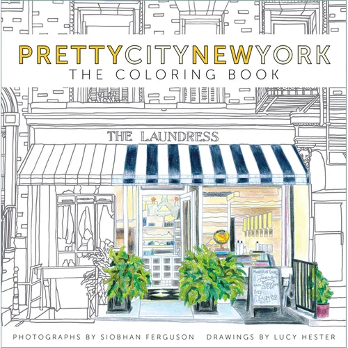 Prettycitynewyork: The Coloring Book - Paperback