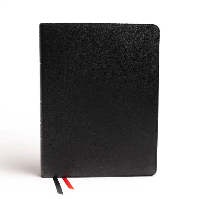 NASB Tony Evans Study Bible, Black Genuine Leather, Indexed: Advancing God's Kingdom Agenda - Imitation Leather