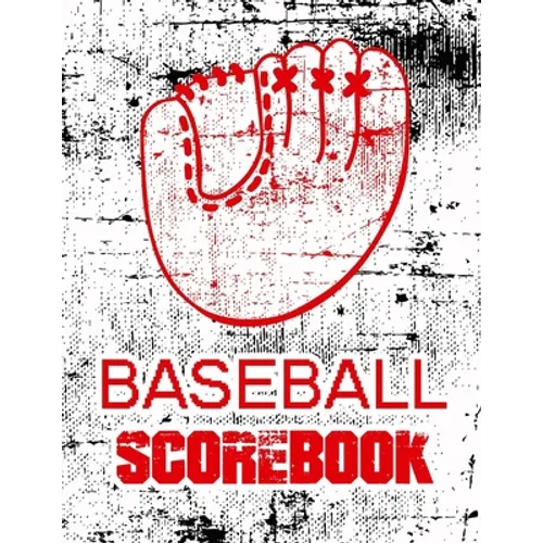 Baseball Scorebook: Baseball Scorecard 100 Pages Baseball Score Sheet, Baseball Scorekeeper Book, Baseball Scorecard - Paperback