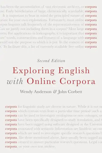Exploring English with Online Corpora - Paperback