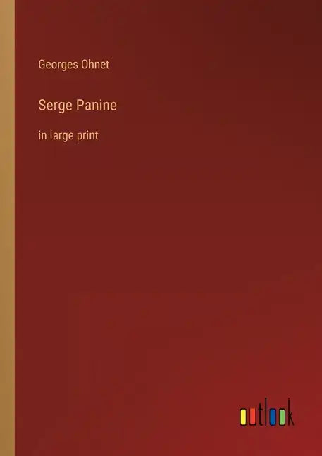 Serge Panine: in large print - Paperback