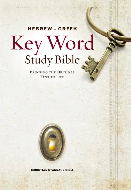 The Hebrew-Greek Key Word Study Bible: CSB Edition, Hardbound - Hardcover
