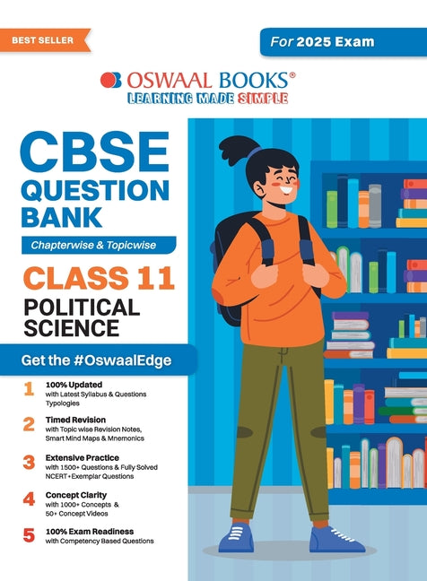 Oswaal CBSE Question Bank Class 11 Political Science, Chapterwise and Topicwise Solved Papers For 2025 Exams - Paperback