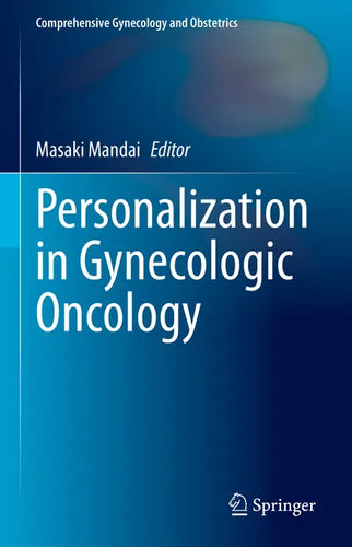 Personalization in Gynecologic Oncology - Hardcover