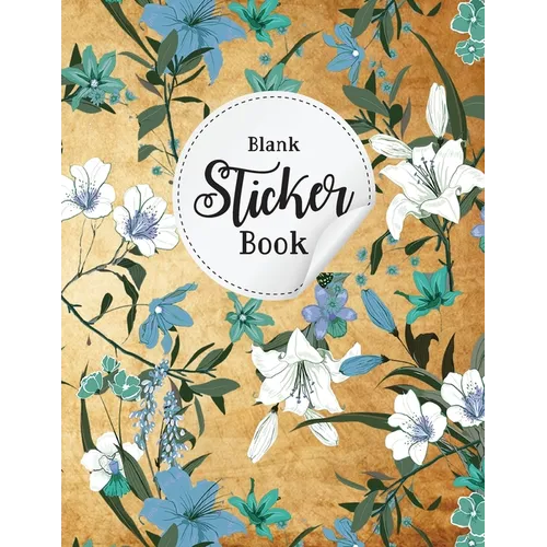 Vintage Flower Mothers Day Blank Sticker: Vintage Flower Mothers Day Blank Sticker: Vintage Flower sticker collection books blank, sticker book blank - Paperback