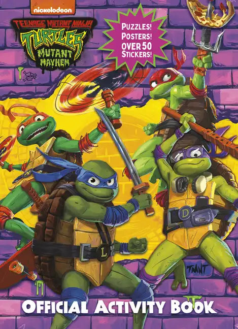 Teenage Mutant Ninja Turtles: Mutant Mayhem: Official Activity Book - Paperback