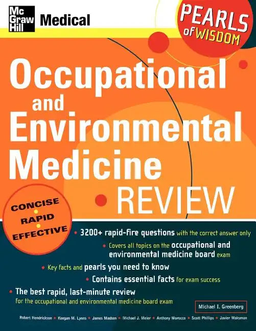 Occupational and Environmental Medicine Review: Pearls of Wisdom: Pearls of Wisdom - Paperback