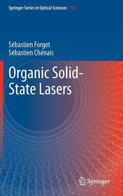 Organic Solid-State Lasers - Hardcover