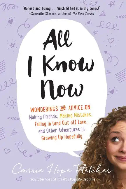 All I Know Now: Wonderings and Advice on Making Friends, Making Mistakes, Falling in (and Out Of) Love, and Other Adventures in Growing Up Hopefully - Paperback